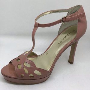 Anne Klein Sultry Light Blush Pink Dressy Strappy Sandal with Platform Stiletto